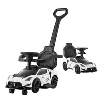 Northix 3-v-1 Maserati otroški voziček z glasbenim volanom in prostorom za shranjevanje
