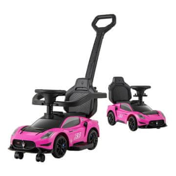 Northix 3-v-1 Maserati otroški voziček z glasbenim volanom in prostorom za shranjevanje