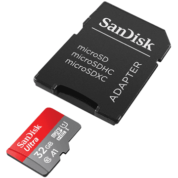 SanDisk 32GB Ultra SDHC UHS-I spominska kartica z adapterjem