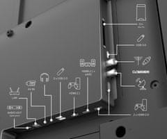 Thomson 43QG7C04 QLED Pro televizor, 109cm, 4K UHD, GoogleTV