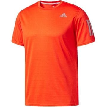 Adidas Majice obutev za tek oranžna Response Short Sleeve Tee M