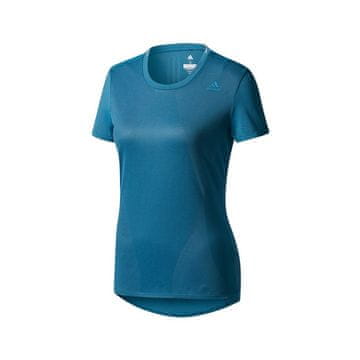 Adidas Majice za tek modra SS Tee W