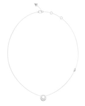 Guess Elegantna jeklena ogrlica Moon Drops JUBN06245JWRHT/U