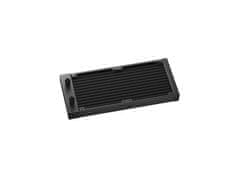 DEEPCOOL LM240 komplet za tekočinsko hlajenje, 240mm, LCD, ARGB, črn (R-LM240-BKDMMC-1)