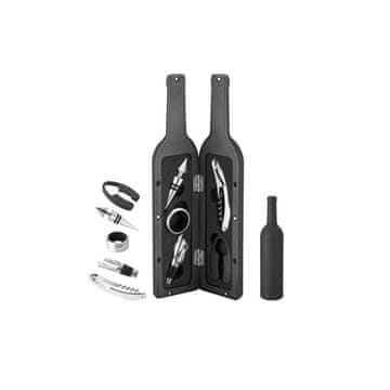 KINGHoff vinski set v škatli v obliki steklenice 8736