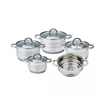 KLAUSBERG Jekleni lonci 9 kosov 2,1 l, 2,9 l, 3,9 l, 5,0 l KB7695