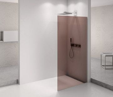 POLYSAN plaintext
ARCHITEX CHROM 1462mm Tuš Zavesa, Marron Steklo