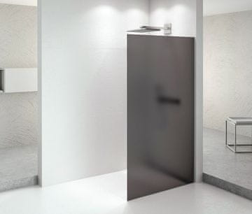 POLYSAN POLYSAN ARCHITEX CHROM Sprchna Stena s Kouřovim Steklom, 1262mm, Antidrop Tehnologija
