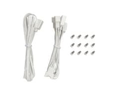 DEEPCOOL FL12 SE 3-IN-1 ventilator za ohišje, PWM 120mm, 3 Pack, ARGB, bel (R-FL12SE-WHAPN3-G)