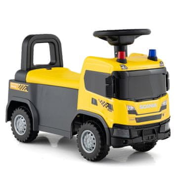 Northix Otroški avto za vožnjo z volanom in prostorom za shranjevanje 23 kg