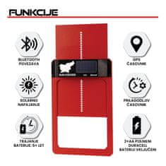 RUN-CHICKEN Solarna avtomatska vrata za kokošnjak Eternal – v rdeči barvi (z Bluetooth)