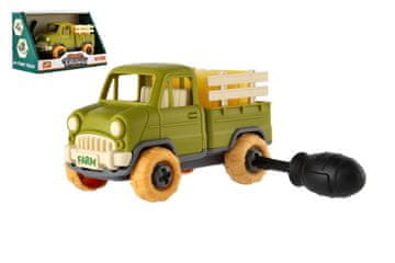 Teddies Plastični vijačnik Truck 14cm s prosto delujočim vijačnikom