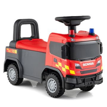 Northix Policijski avto za malčke z volanom in prostorom za shranjevanje, 23 kg