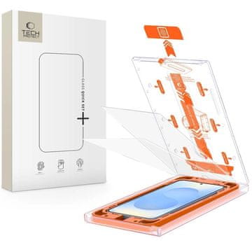 slomart Kaljeno steklo Tech-Protect Quick Set+ za Samsung Galaxy S25+ - prozorno
