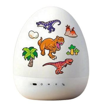 JOJOY® Čarobni projektor nočne lučke z vrtečimi učinki in Bluetooth | DINODREAM