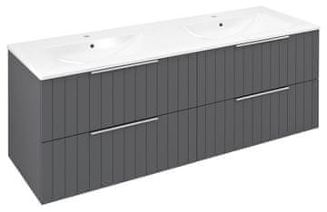 SAPHO Elegantna Umyvadlová Skříňka CIRASA STRIP 141x54x46cm, Večbarvna Možnost