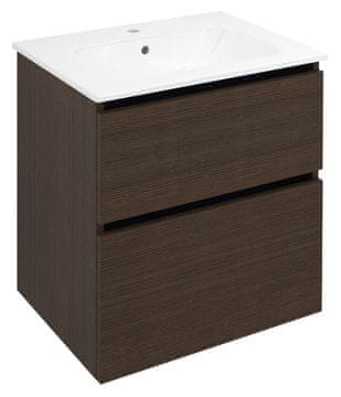 SAPHO EZARA Rustikalna Omara za Umivalnik, 59,2x64x46 cm, Borovica