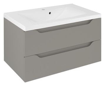 SAPHO Elegantna Kopalniška Omara WAVE 80 cm