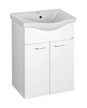 AQUALINE KERAMIA FRESH Bela Umivalniška Omarica 51,1 x 74 x 34 cm