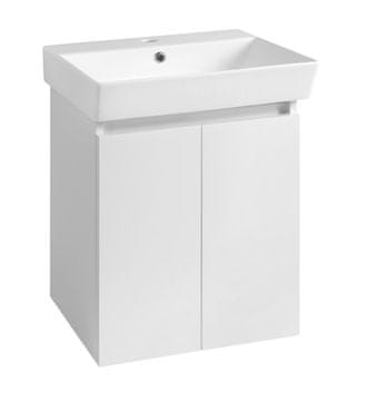AQUALINE PANEDA Elegantna Umivalniška Omara 45x55x34,2cm, Bela