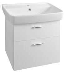 AQUALINE ZOJA Stenska Umyvadlová Skříňka 50x50x37 cm, Bela