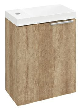 SAPHO LATUS X Podometna Kopalniška Omara Dub Alabama 39,4x50x22cm