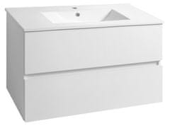 AQUALINE PANEDA Bela Umyvadlová Omara 99,5x55x45,2 cm Sodobno Eleganca za Kopalnico