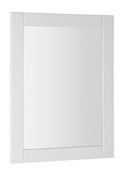 AQUALINE Ogledalo z belim mat okvirjem FAVOLO 60x80 cm