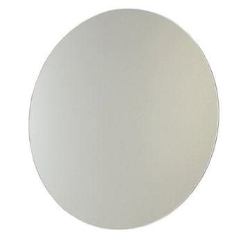 AQUALINE Elegantno Okroglo Ogledalo Ø60cm z Brušenimi Robovi, Brez Bakra