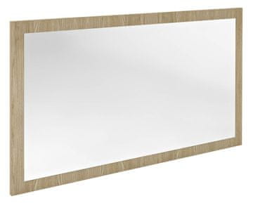 SAPHO Eleganten NIROX pravokotni zrcalo 120x70 cm v jelmovem okvirju za kopalnice
