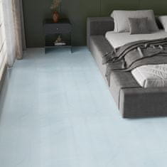 Nikcorp Samolepilne vinilne plošče 10 kosov 30x30 cm beli marmor, talna obloga 0,9 m², vodoodporne PVC plošče, debelina 1,5 mm