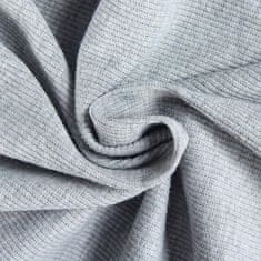 Nikcorp Ženski bodi z dolgimi rokavi in V-izrezom, rebrast elastičen material, eleganten oprijet kroj, sivo-vinsko rdeča barva, XL