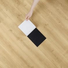 Nikcorp Samolepilna vinilna talna obloga v imitaciji lesa, PVC talne nalepke 90x15 cm, vodoodporna in trpežna, komplet 24 kosov