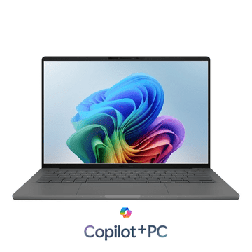 ASUS Zenbook A14 UX3407RA-QD026X prenosnik, Snapdragon X Elite, 32GB, SSD1TB, OLED, W11P (90NB16G2-M002P0)