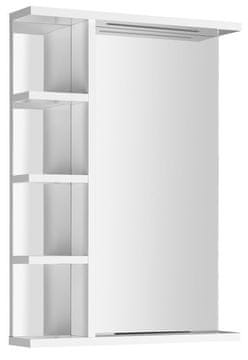 AQUALINE Eleganten LED Kopalniški Odsevnik s Policami - KORIN STRIP 50x70x12cm