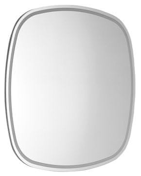 SAPHO LED Osvetljeno Okroglo Ogledalo BUTO 80x80cm - Zaščita pred Korozijo, IP44, Dnevna Bela Svetloba