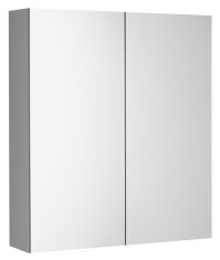 Bruckner NEON Kopalniška Galerija z Oboustranskim Zrcalom, Bela, 60x66,5 cm