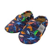 Copa cop Otroški tekstilni copati Barefoot - Dino, 26.5