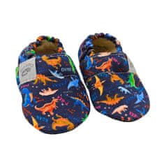 Copa cop Otroški tekstilni copati Barefoot - Dino, 26.5