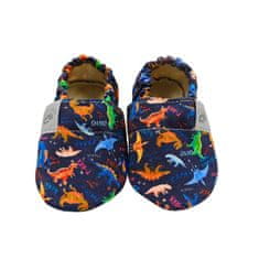 Copa cop Otroški tekstilni copati Barefoot - Dino, 26.5