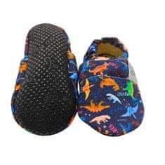 Copa cop Otroški tekstilni copati Barefoot - Dino, 26.5