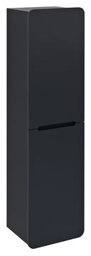 SAPHO Visoka Moderna Omarica KERALA 38x143x32cm, Antracit Mat, Za Levo/Desno Odpiranje