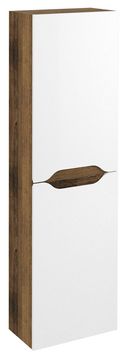 SAPHO WAVE Visoka Omara, 40x140x20cm, Levo/Desno, Bela/Dub Collingwood