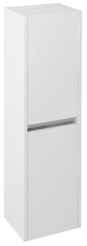 SAPHO Visoka Omarica NIRONA z Vrati, 35x140x30 cm, Bela, Univerzalna Montaža