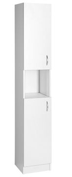 AQUALINE AQUALINE SIMPLEX ECO Visoka Kopalniška Omara 30x180x30cm v Beli Barvi