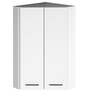 AQUALINE KERAMIA FRESH Kotna Stenska Omarica 35x76x35cm - Bela