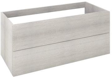 SAPHO Viseča Zasnovna Omara TREOS z Zasuvniki, Dub Polar, 110x53x50,5 cm