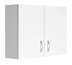 AQUALINE AQUALINE Stenska Omara 60x50x20 cm Bela MDF/Lamino