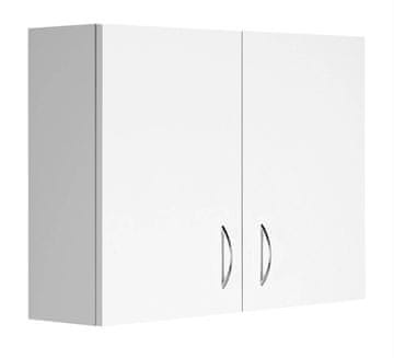 AQUALINE AQUALINE Stenska Omara 60x50x20 cm Bela MDF/Lamino