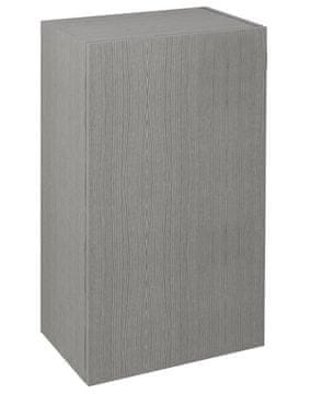 SAPHO ESPACE Stenska Omarica 50x94cm, Srebrn Hrast, Leva/Desna, TIP-ON, Moderne Linije